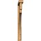 Ekena Millwork Merced Block Rough Sawn Bracket w/ Offset Brace, Western Red Cedar, 4"W x 40"D x 40"H BKT0402X40X40MRC05RWR - alternate 3